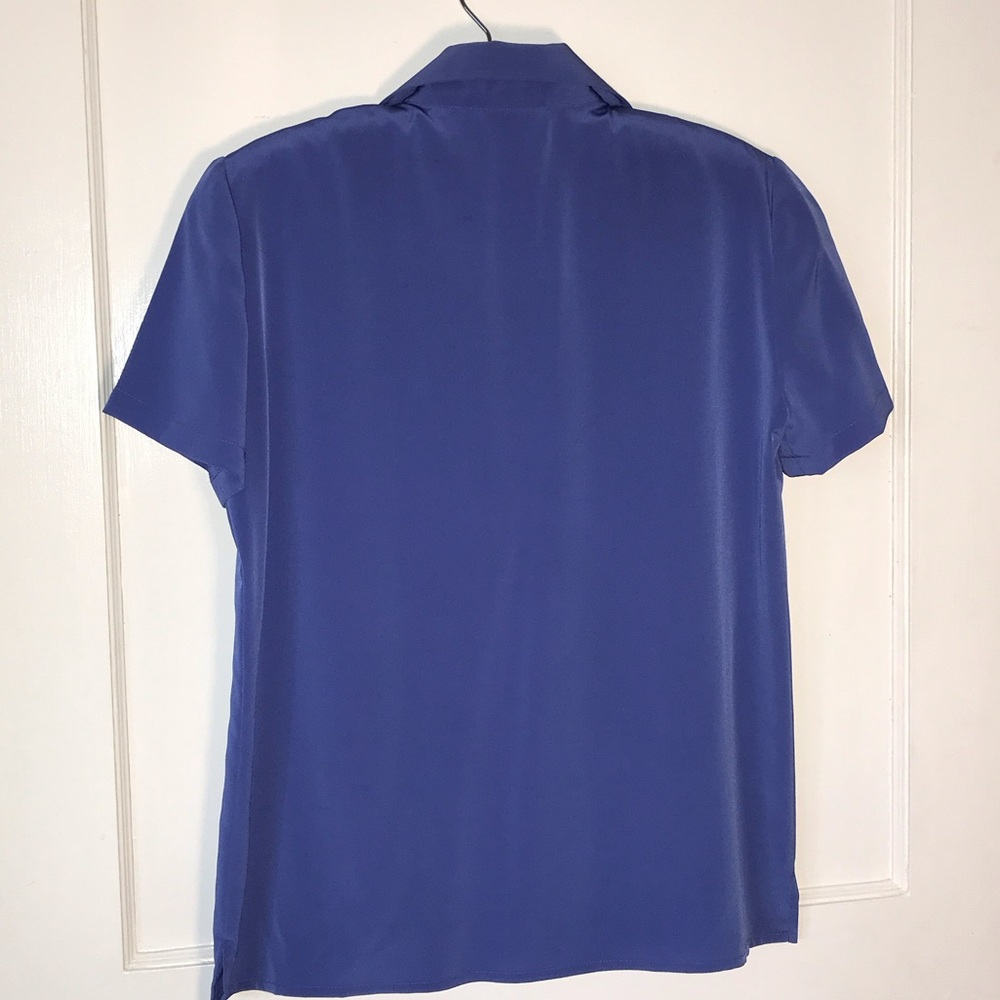 Liz Claiborne Royal Blue Button-Down Shirt - Picture 3 of 6